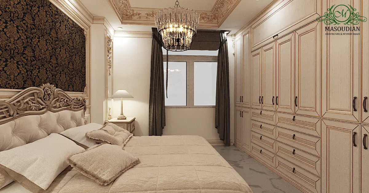 طراحی دکوراسیون اتاق خواب زیبا