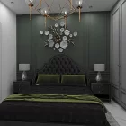 رنگ سبز برای اتاق خواب
